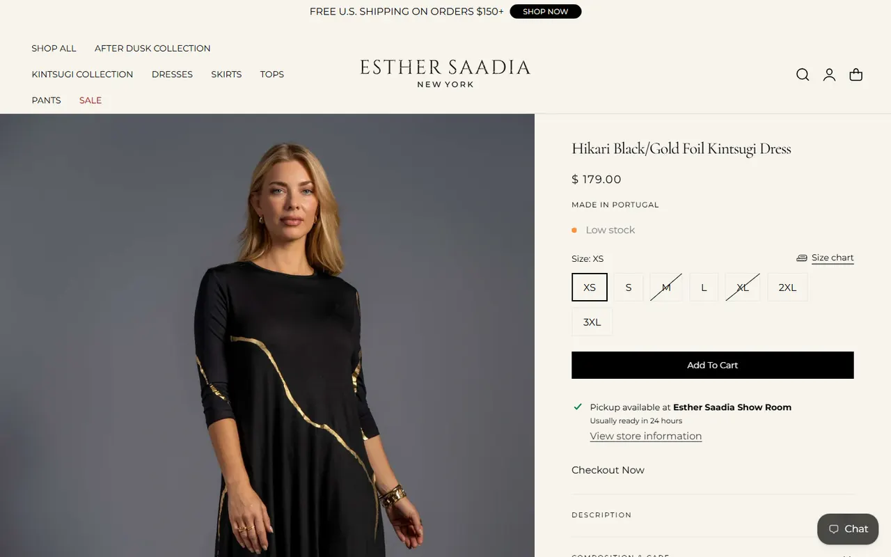 Product page