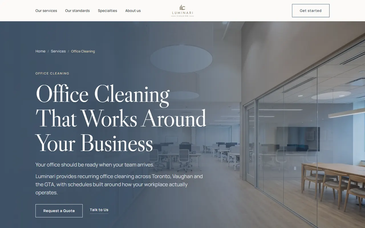Office cleaning