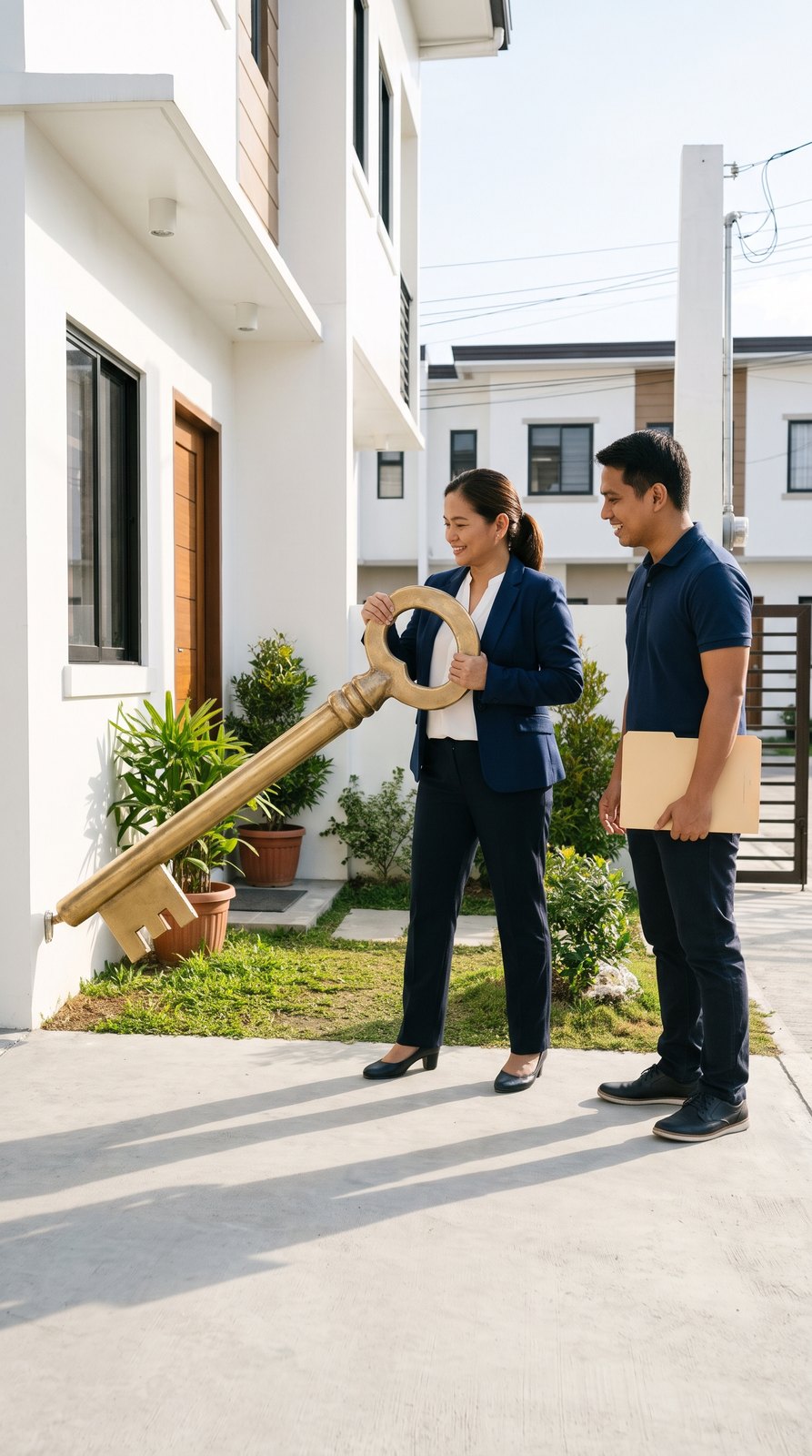 Real Estate customer asking a question on Messenger